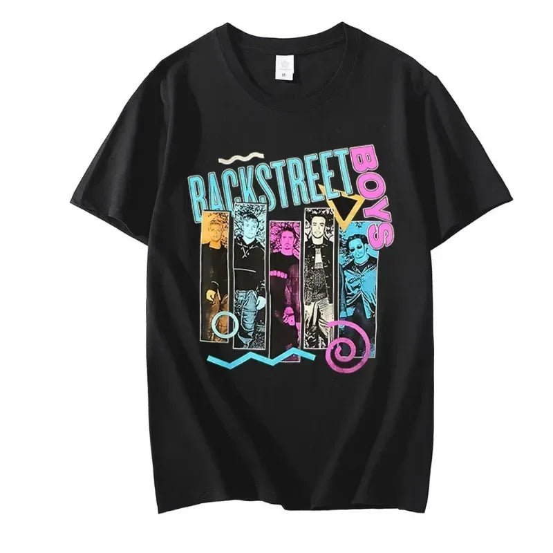 Camiseta Vintage Backstreet Boys 90s — Streetwear Unisex