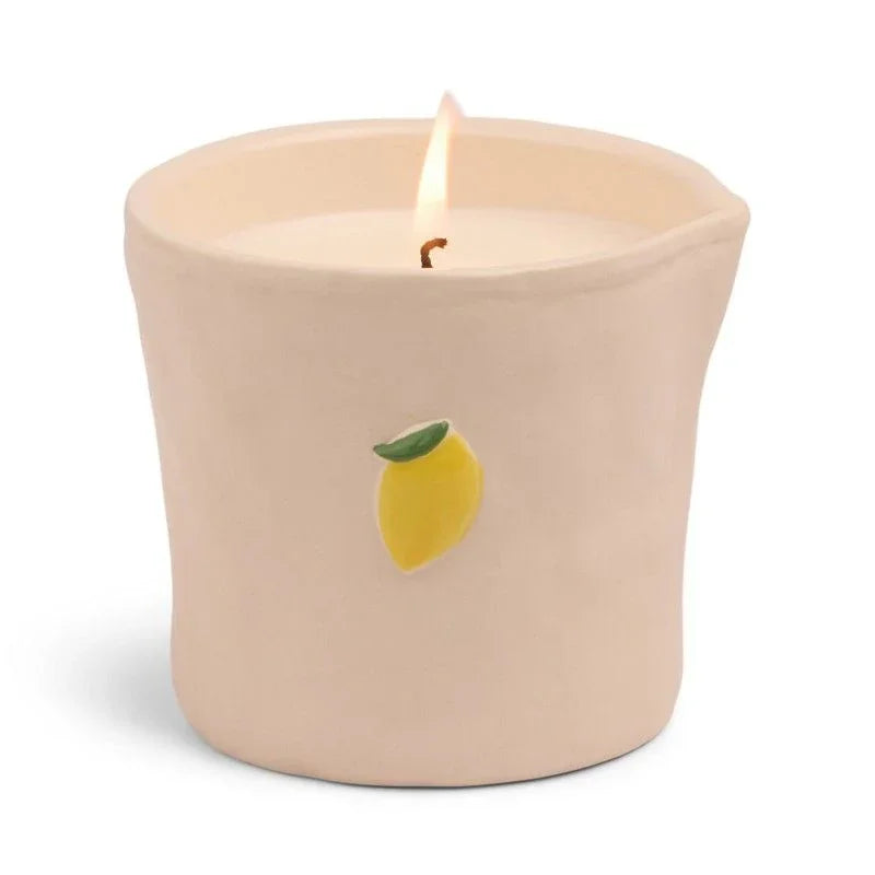 Vela de Cerámica Paddywax Bistro 226g - Limón Meyer | Frescura Cítrica y Diseño Artesanal