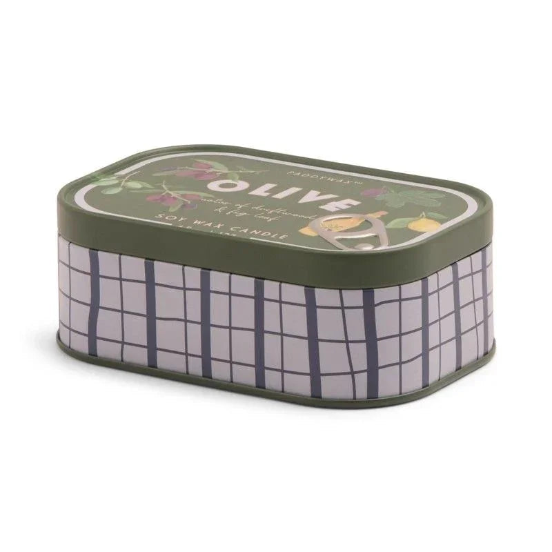 Vela en Lata Paddywax Bistro 127g - Higo & Oliva | Aroma Gourmet y Diseño Encantador