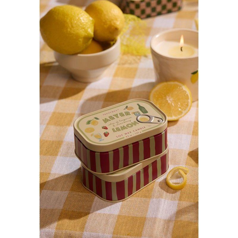 Vela en Lata Paddywax Bistro 127g - Limón Meyer | Frescura Cítrica con Estilo Vintage