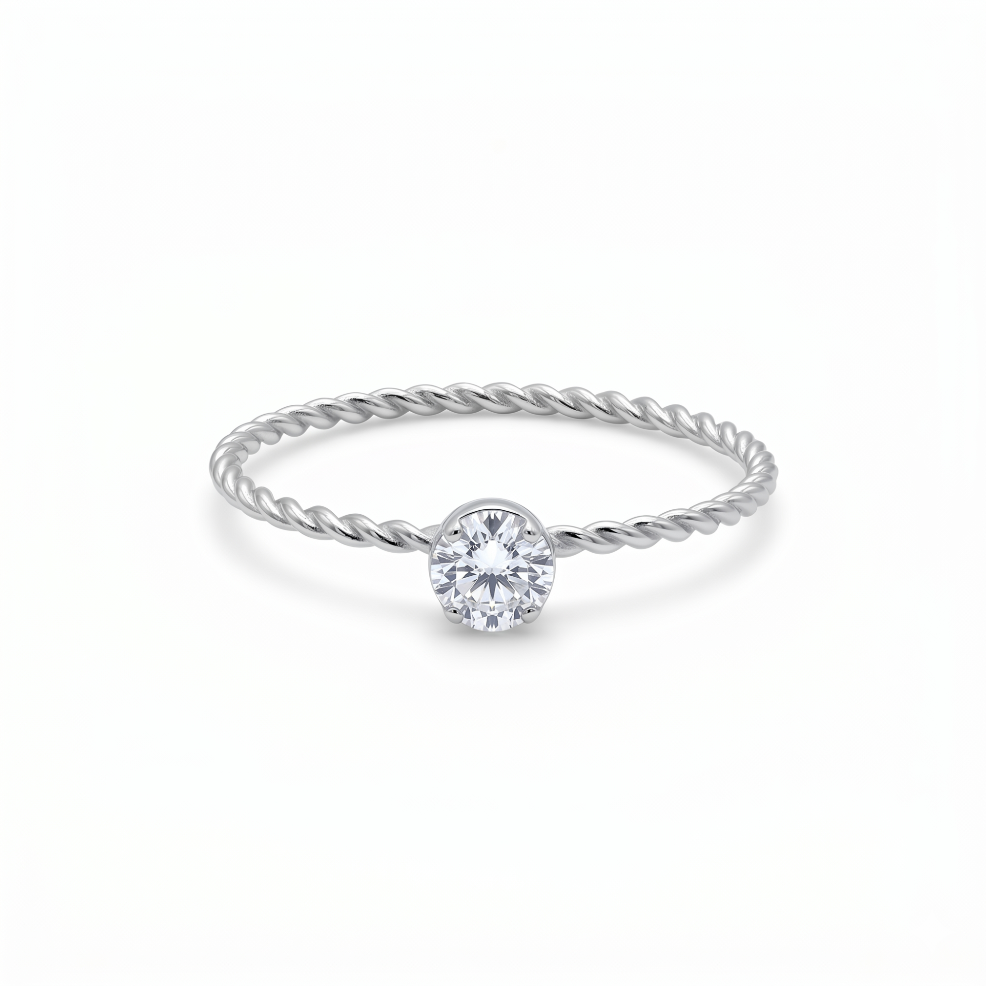 Anillo Torsade Éclat