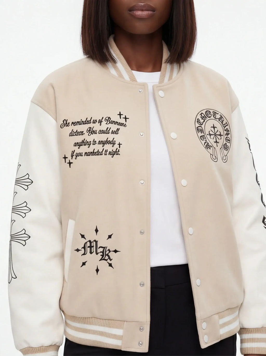 Matte Avant-Garde Jacket