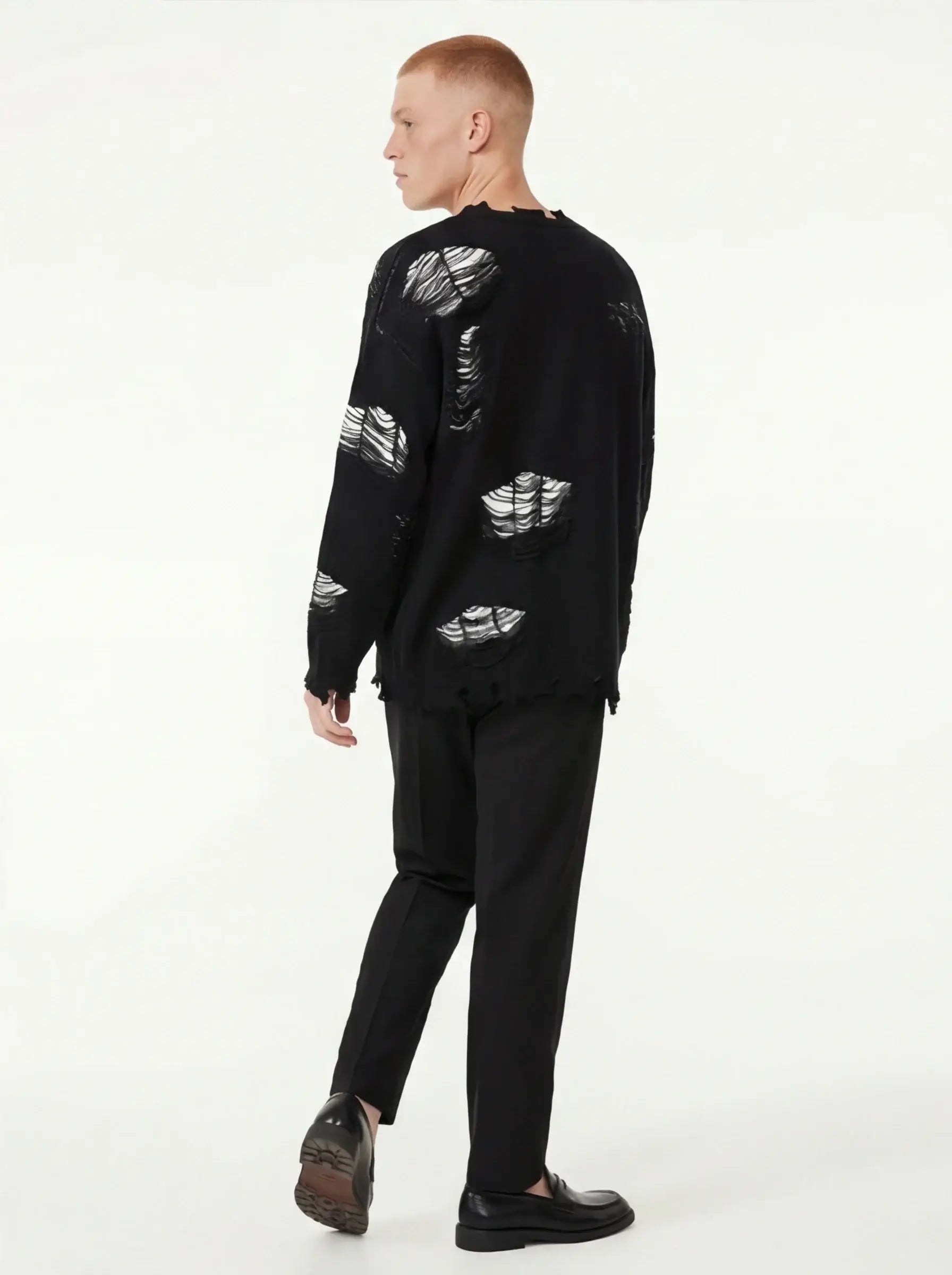 Silk Structured Pullover