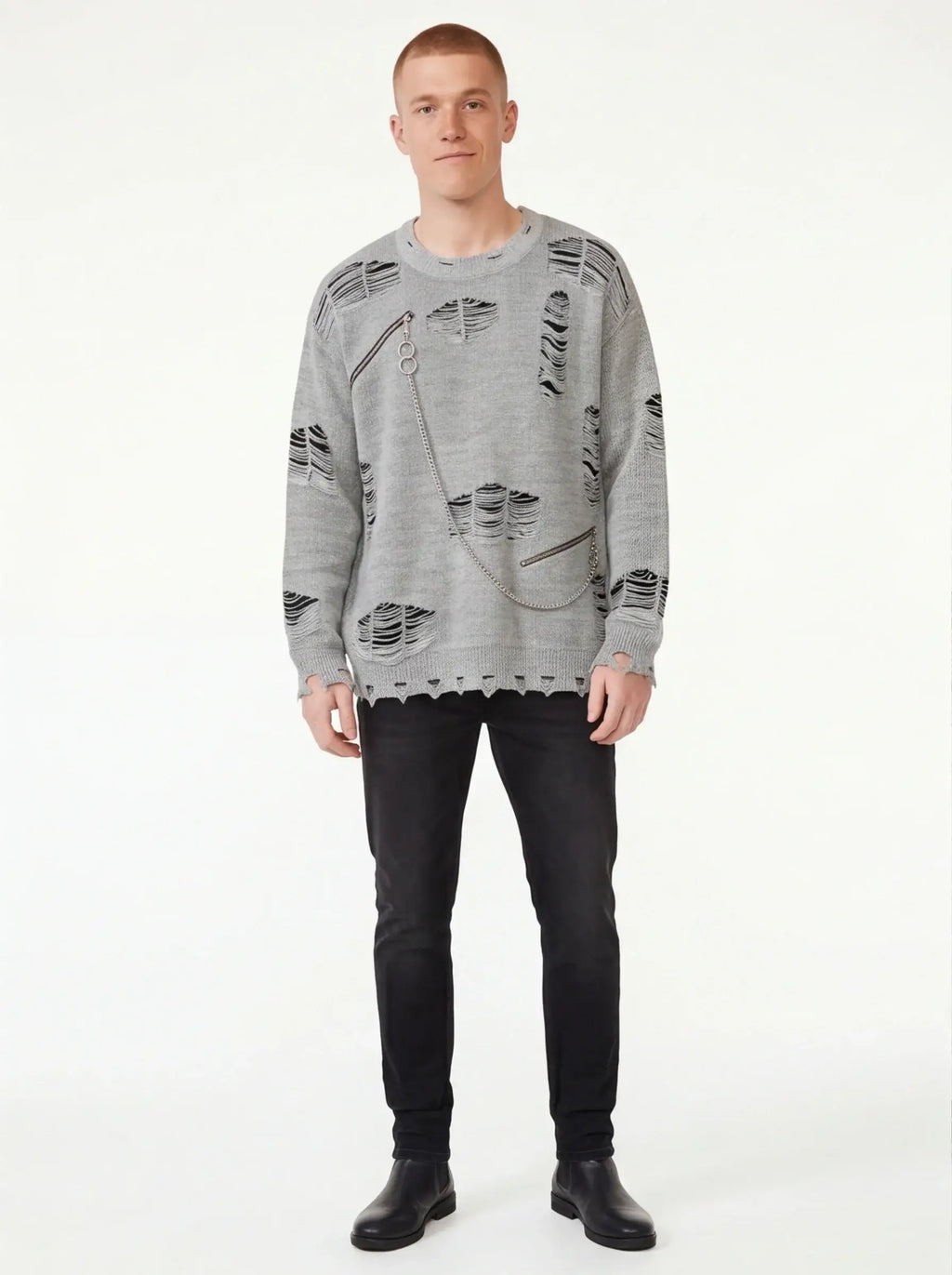 Silk Structured Pullover
