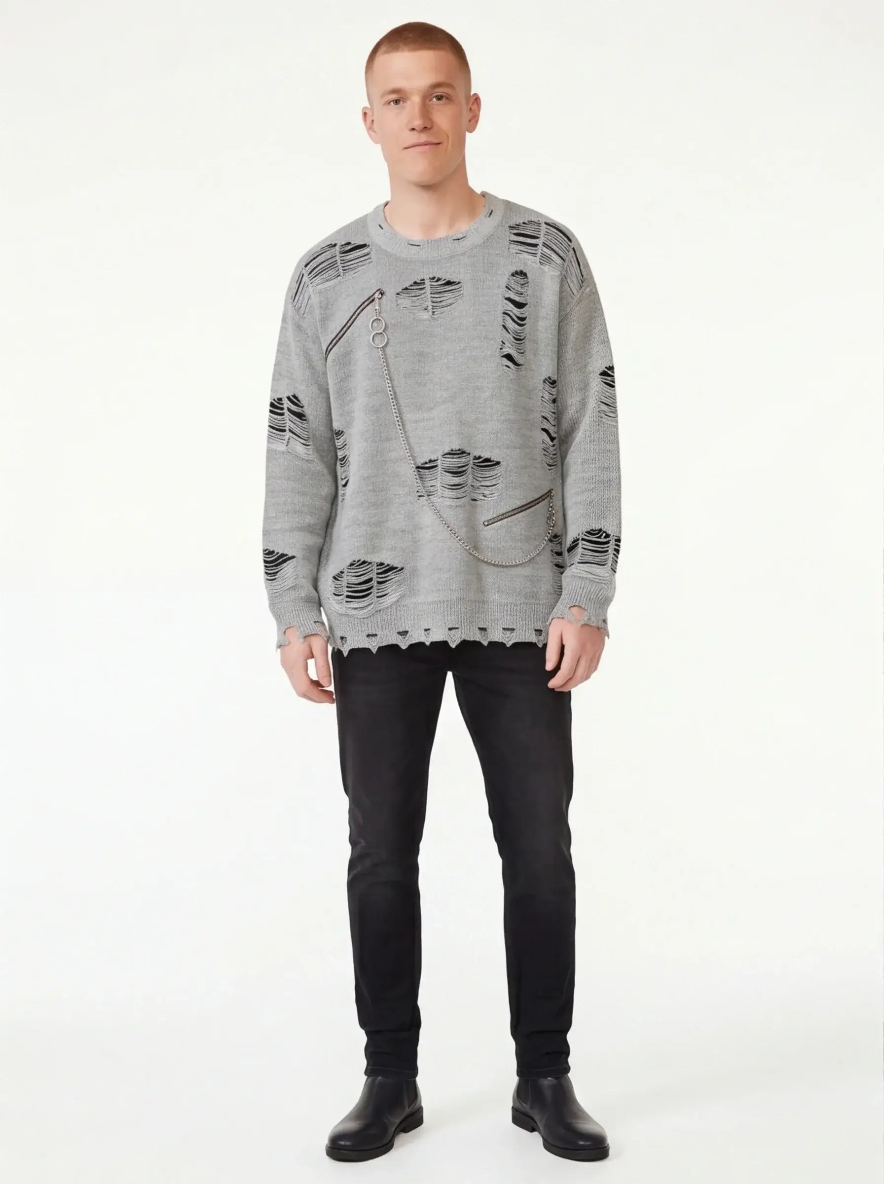 Silk Structured Pullover