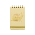 Bloc de Notas Vintage Sass - What The Shell | Diseño Original y Divertido para tus Ideas