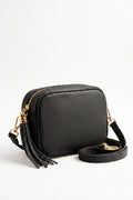 Bolso bandolera pequeño de piel borne