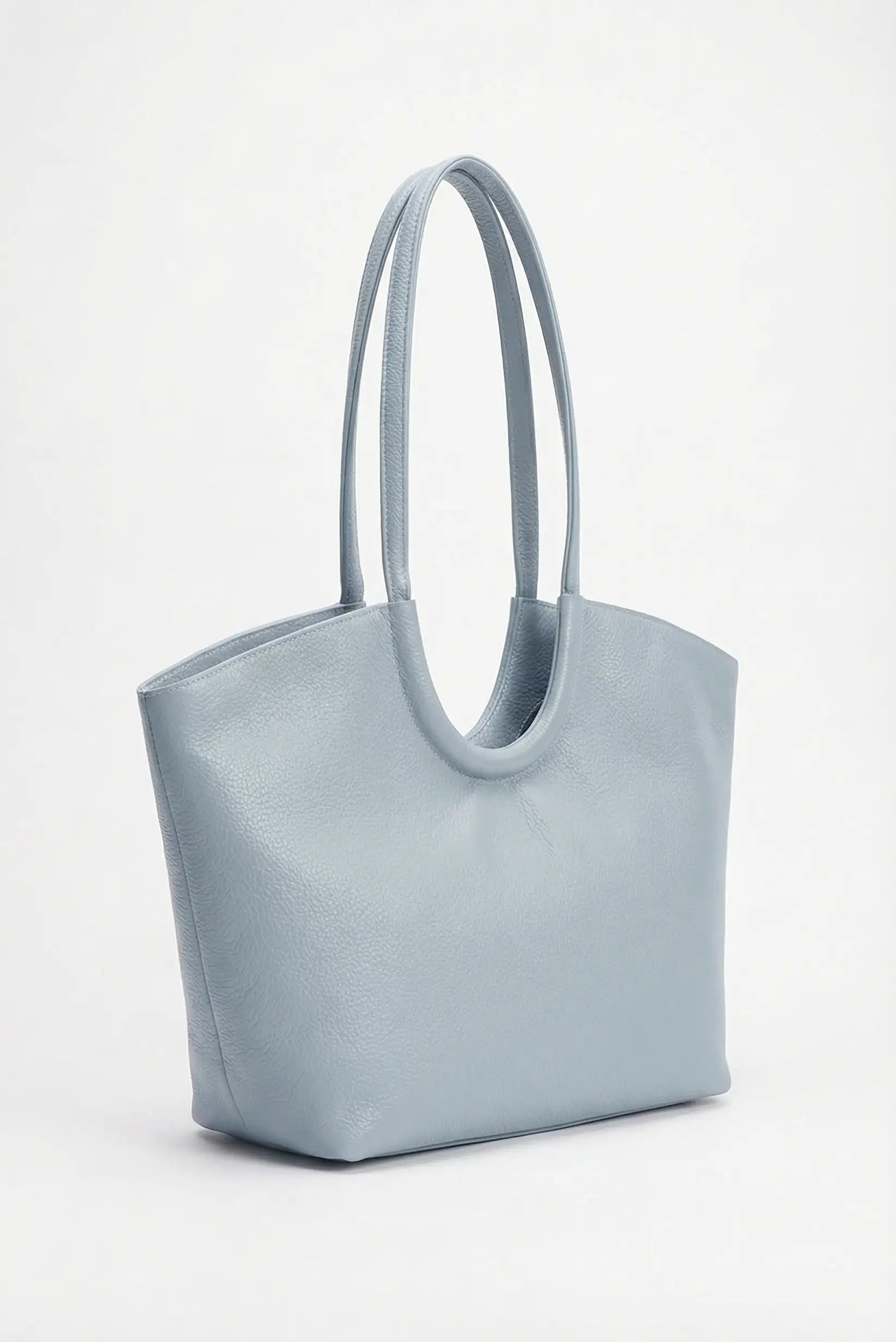 Bolso hombro de mujer grande de piel
