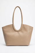 Bolso hombro de mujer grande de piel