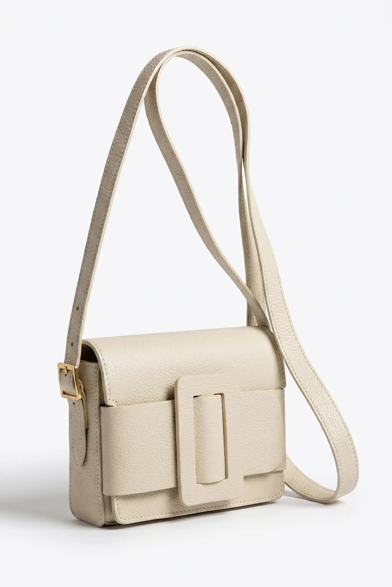 Bolso de mano y bandolera Beige