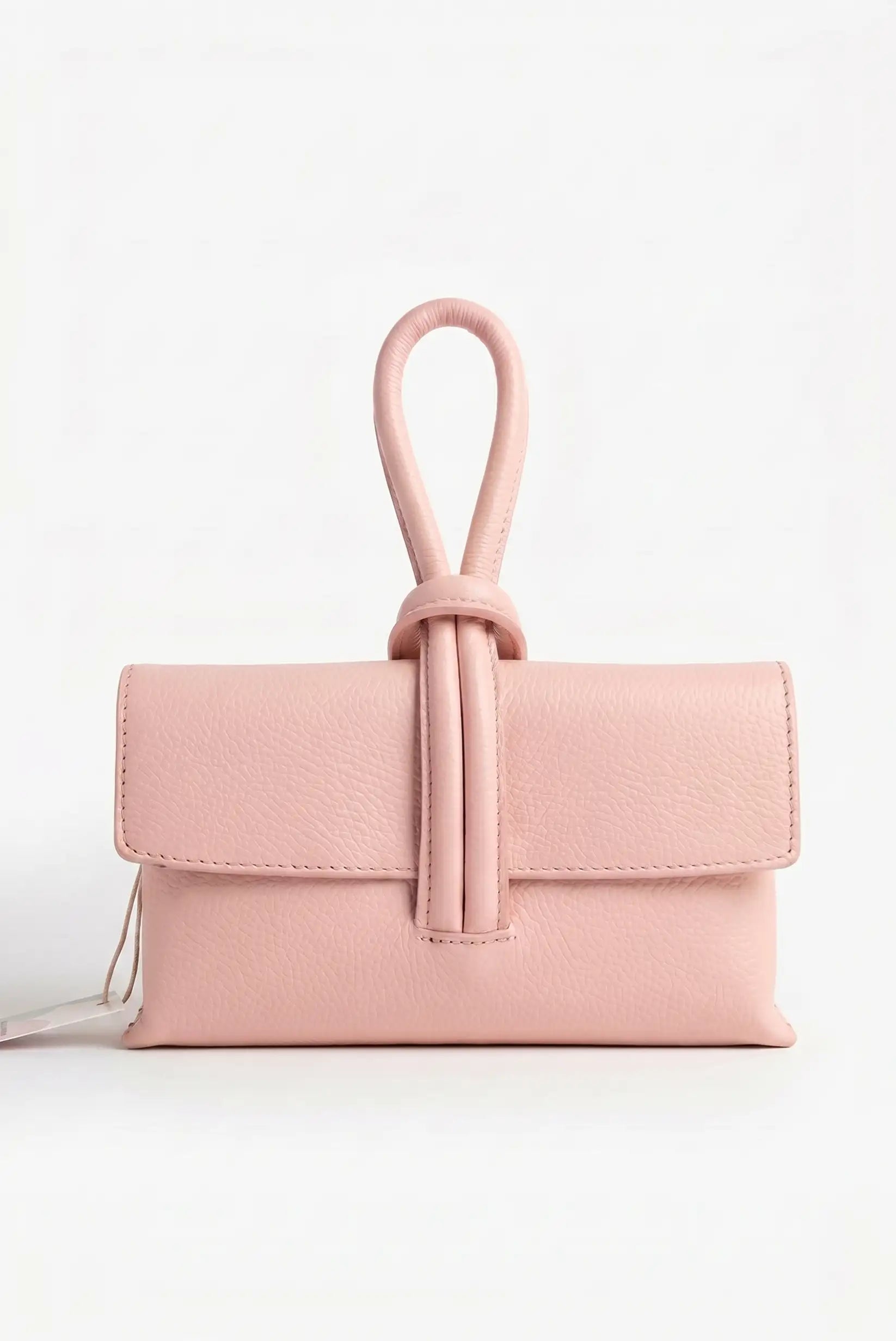 Bolso de mano pequeño de piel y bandolera