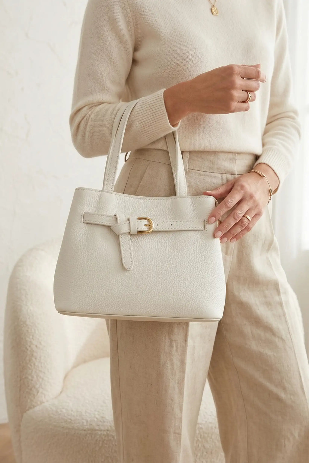 Bolso de mano y bandolera piel primavera