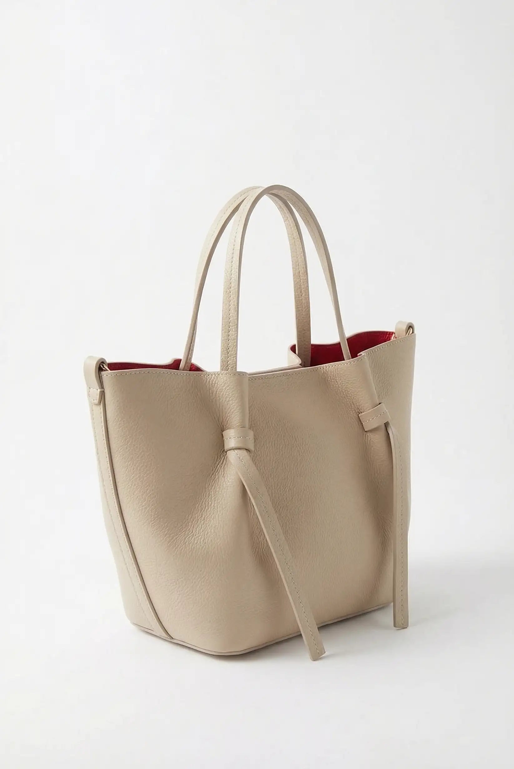 Bolso mujer grande de mano y hombro piel