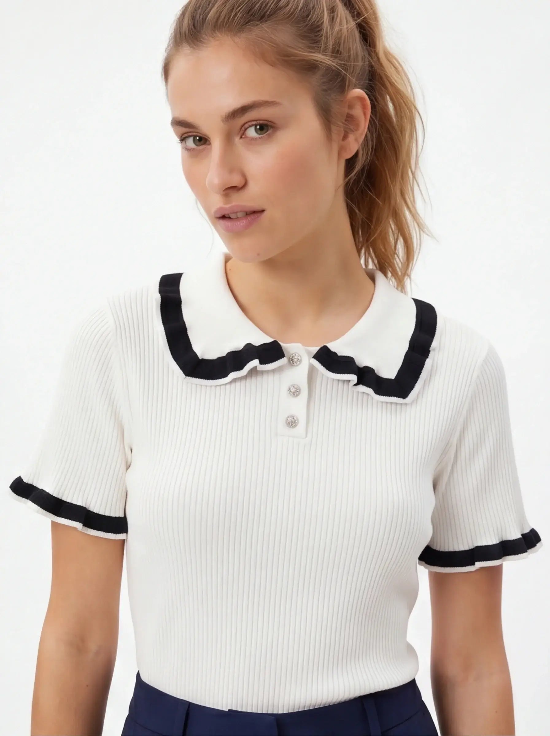 Egyptian Minimalist Polo Shirt