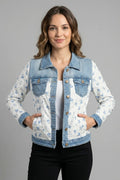Chaqueta Vaquera Azul & Blanca Saint-Tropez