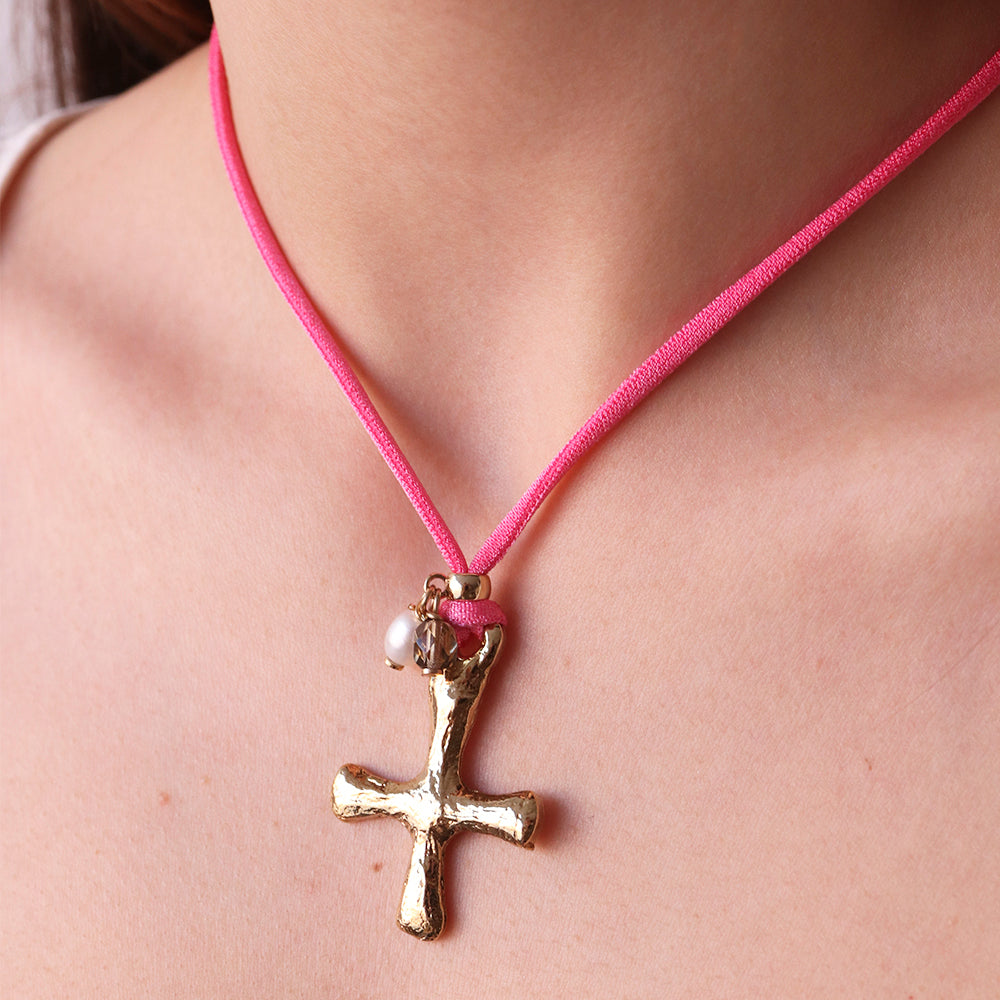 Collar Cruz mini TESSABIT