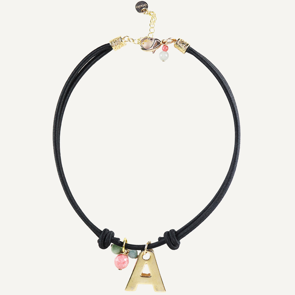 Collar MILU letra