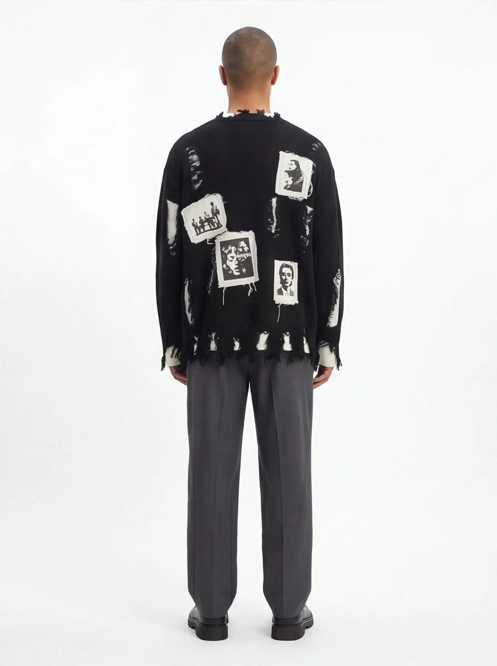 Grozavu Combed Tailored Sweatshirt