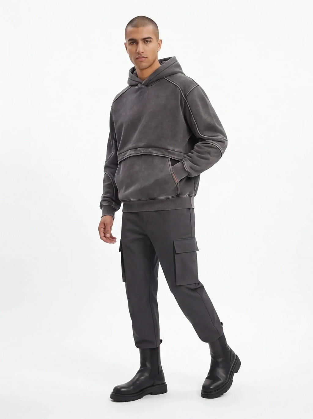 High Sculpted Hoodie