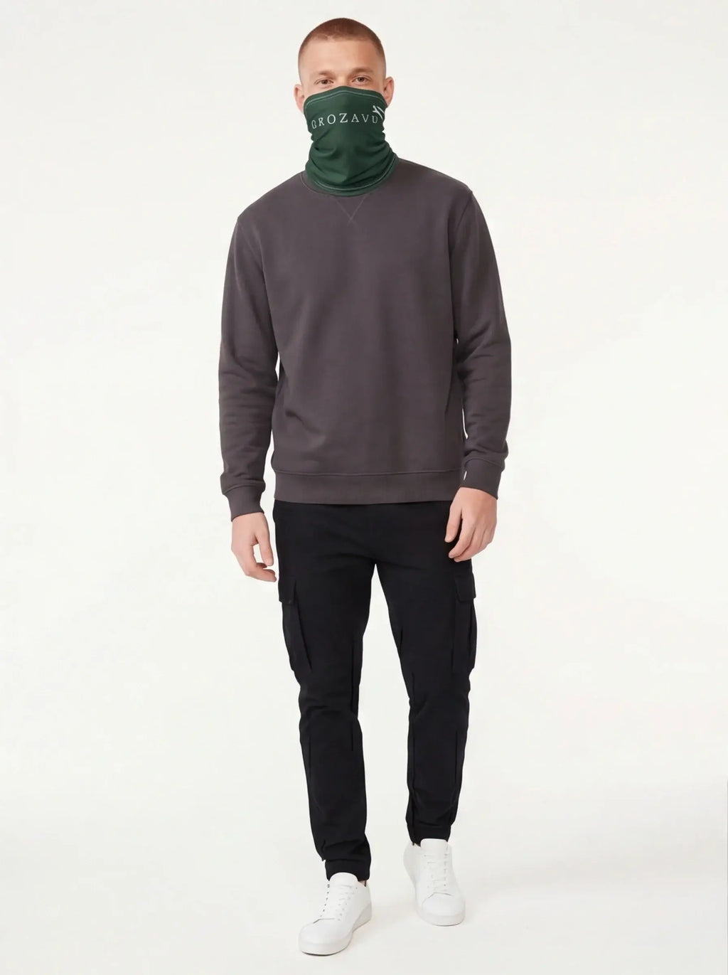 Matte Emblematic Neck Gaiter