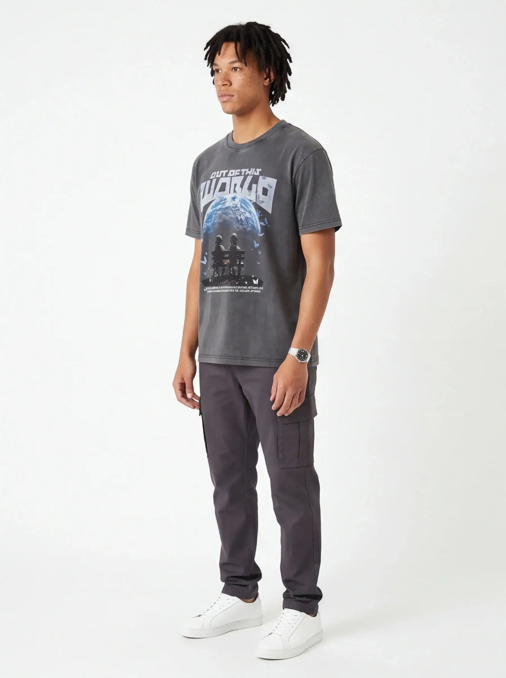 Camiseta Essential de Sarga de Lujo | Lambda