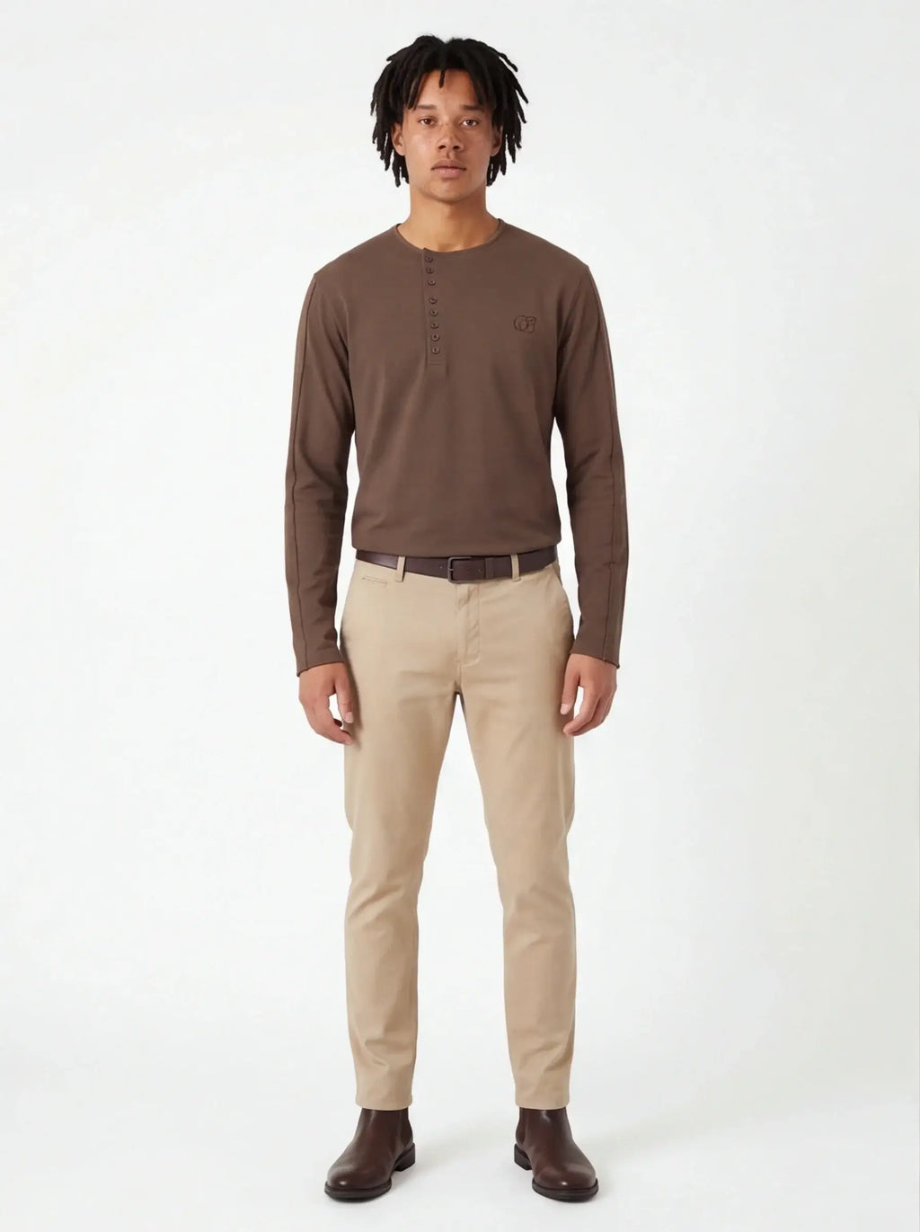 Brushed Iconic Long Sleeve Shirt