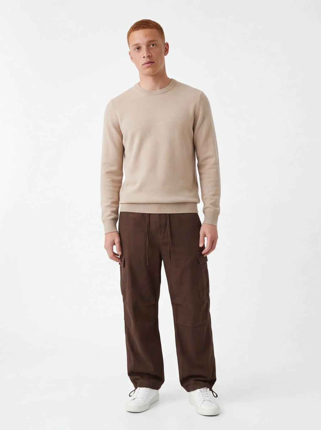Fine Structured Pants