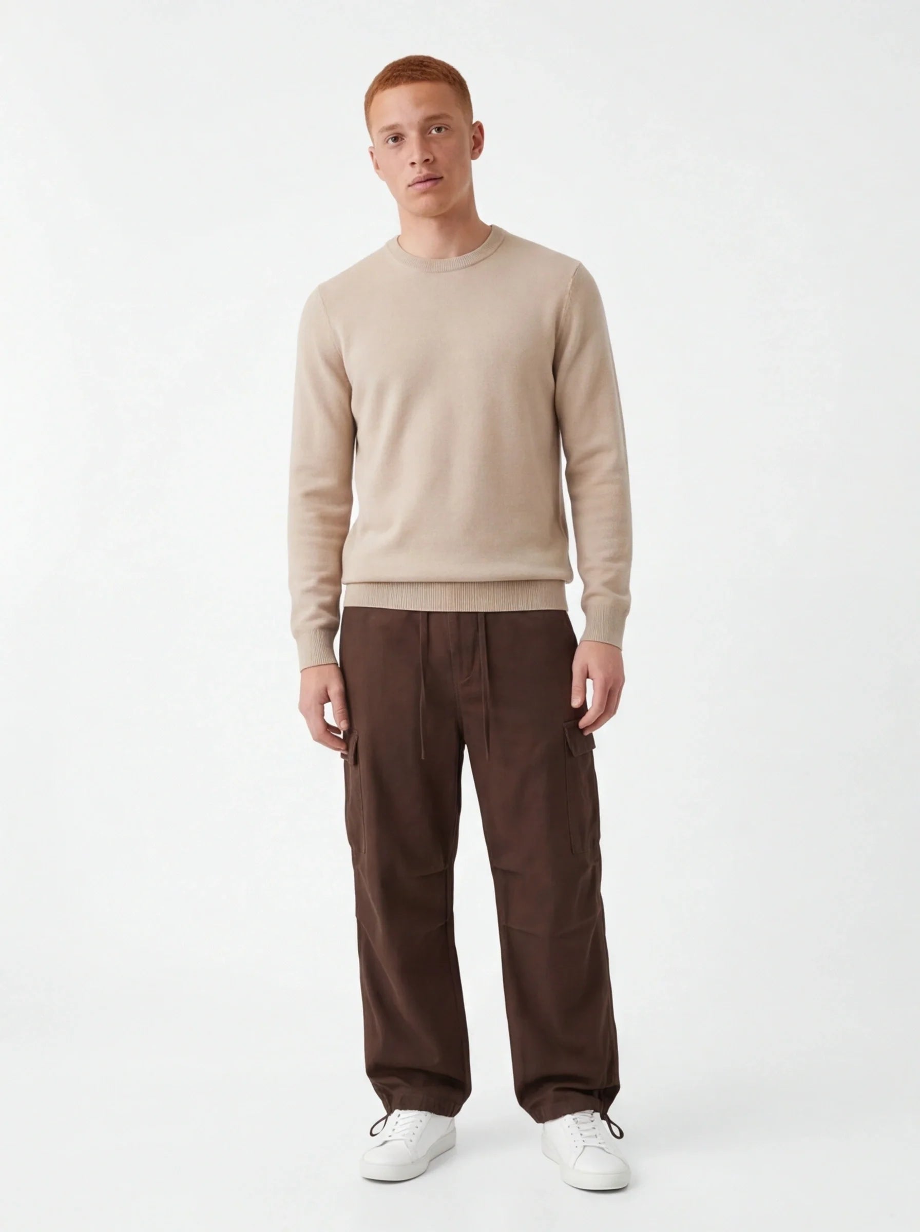 Fine Structured Pants