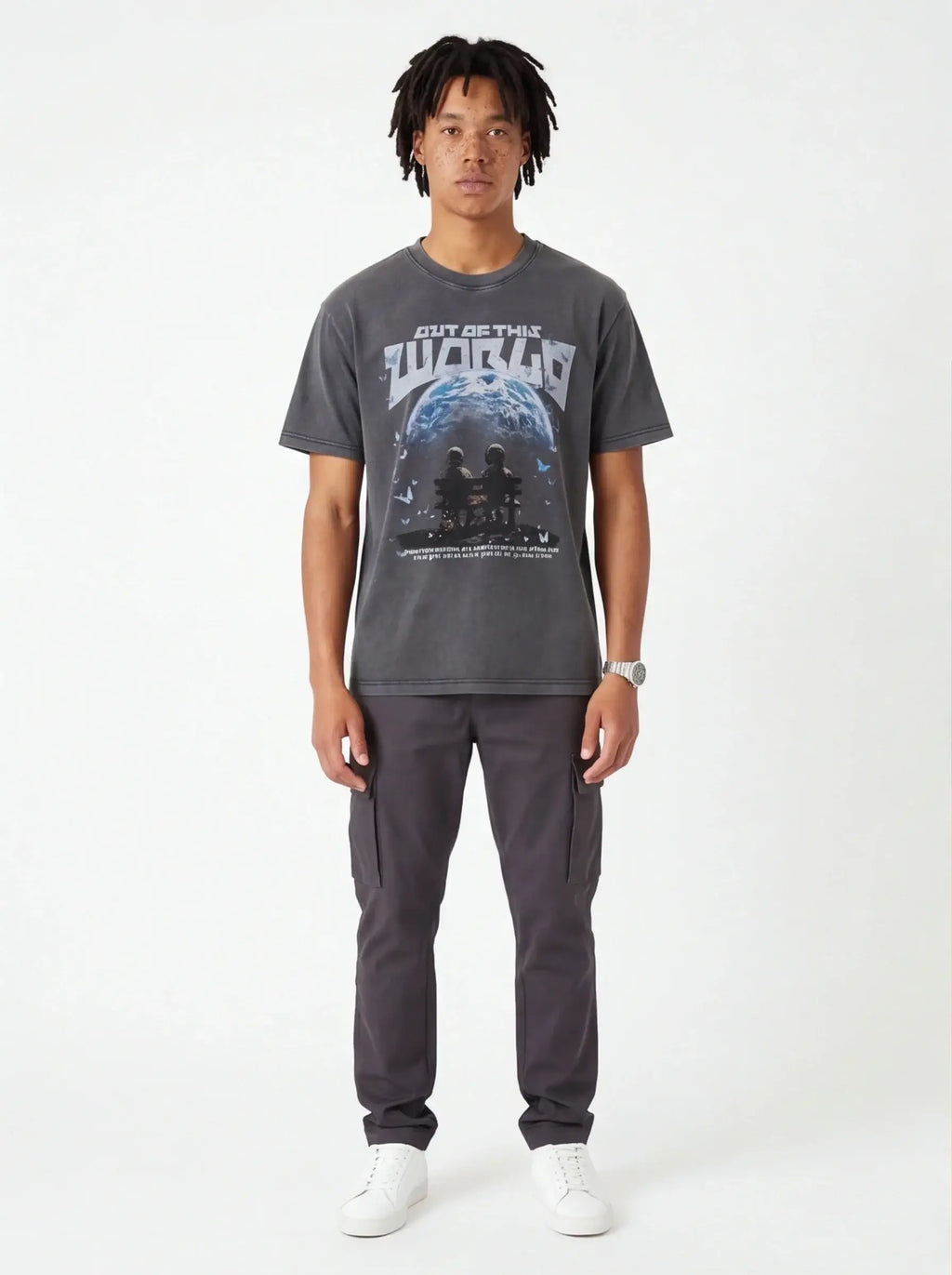 Camiseta Essential de Sarga de Lujo | Lambda