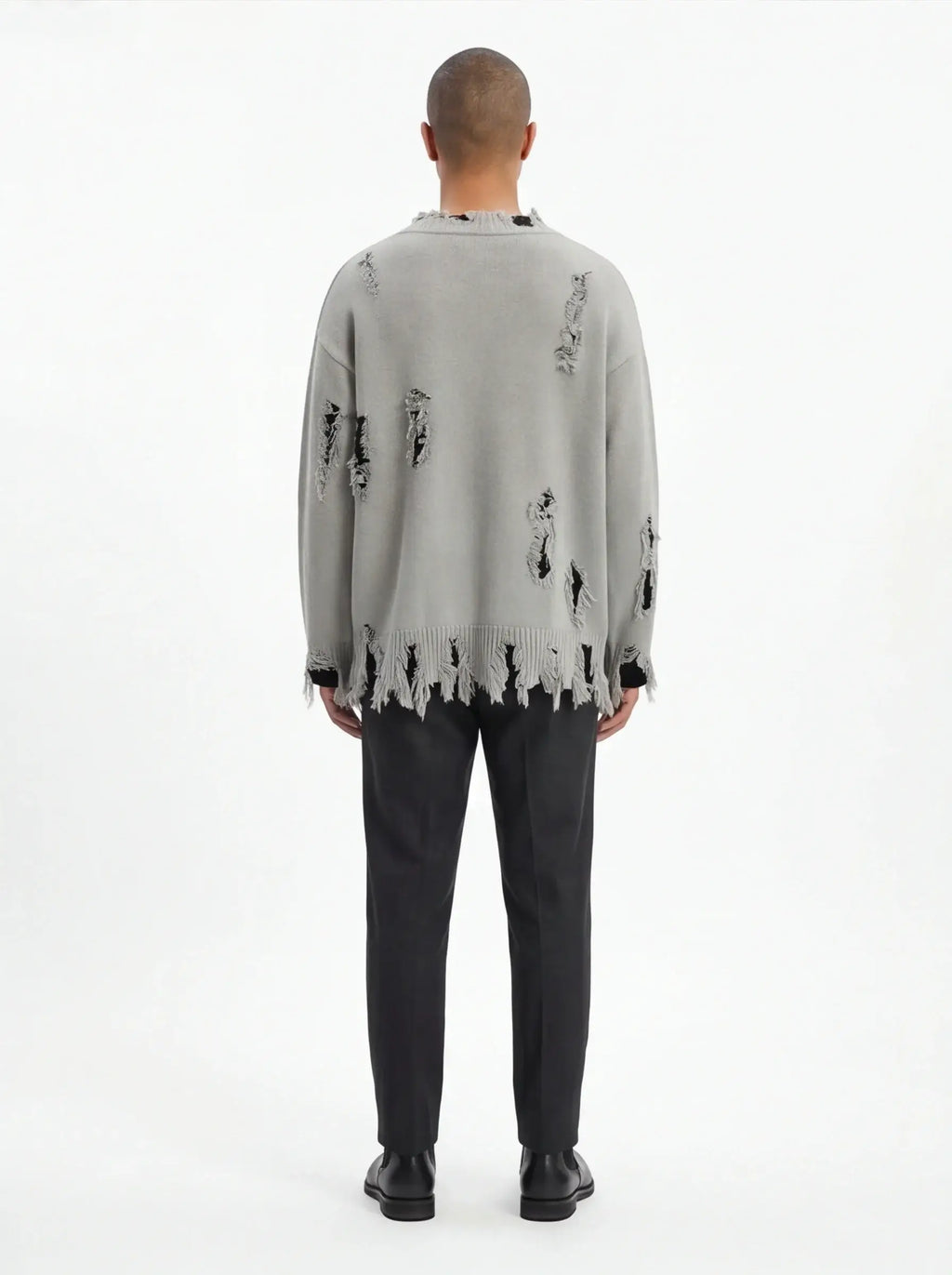 Grozavu Combed Tailored Sweatshirt