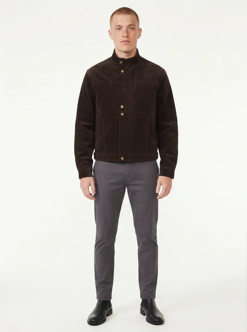 Brushed Avant-Garde Jacket