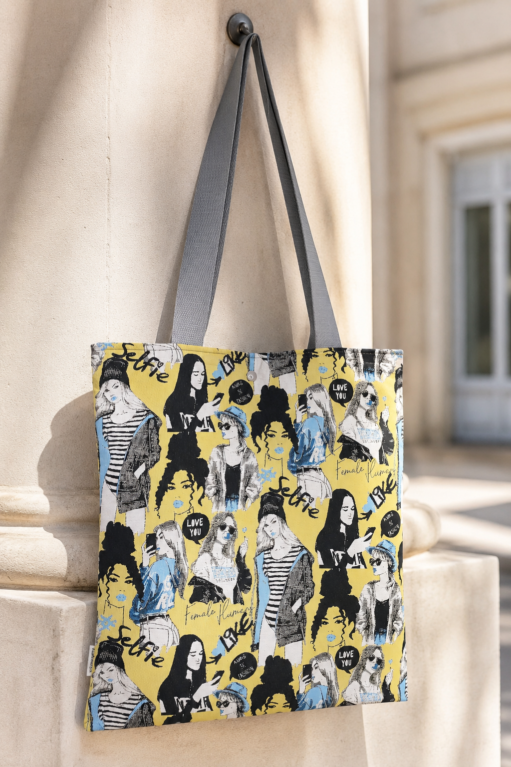Tote bag LUNA «Chicas selfie»