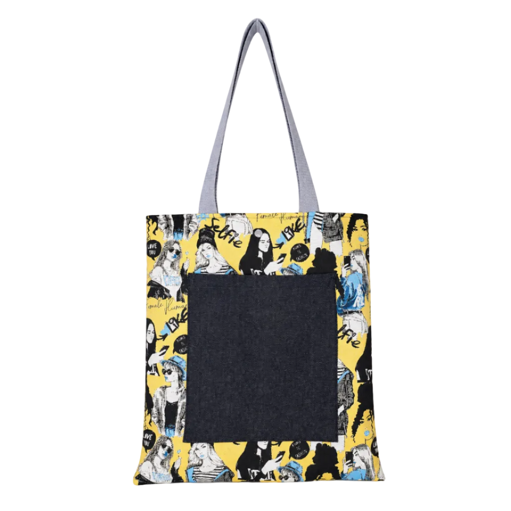 Tote bag LUNA «Chicas selfie»