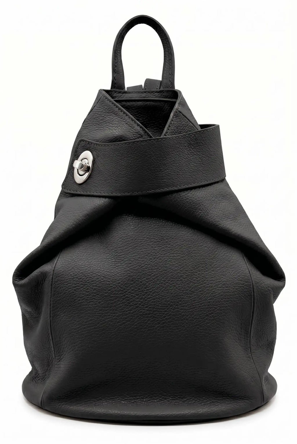 Mochila mujer grande piel pirámide