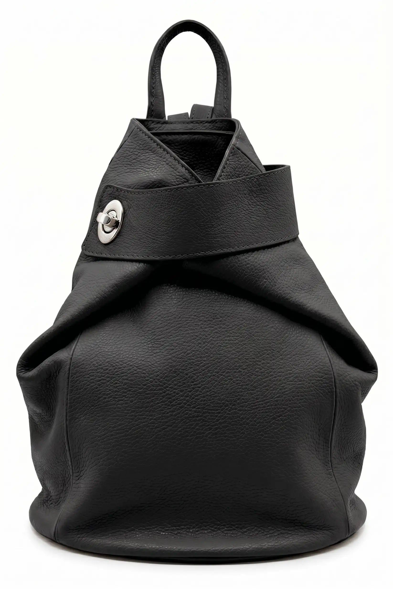 Mochila mujer grande piel pirámide
