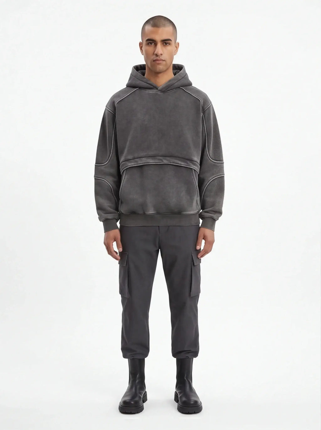 High Sculpted Hoodie
