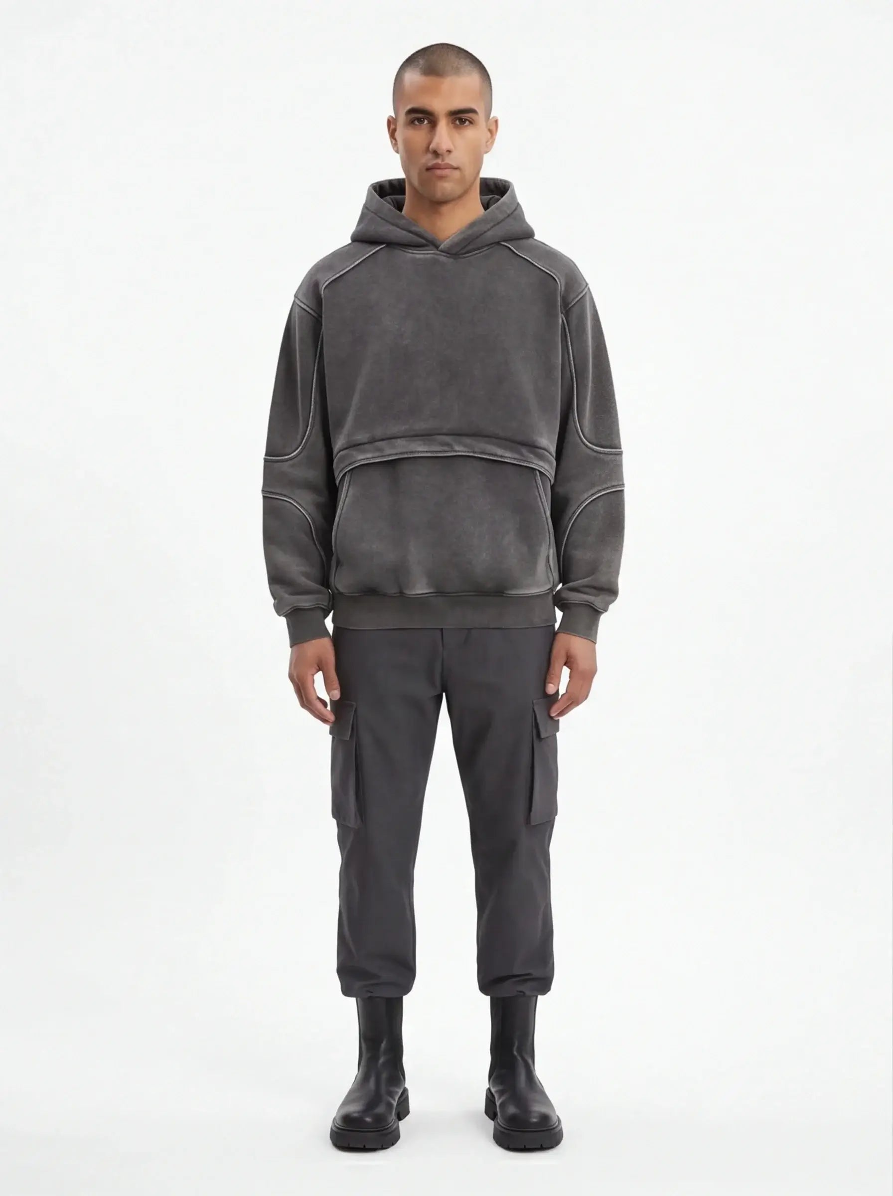 High Sculpted Hoodie