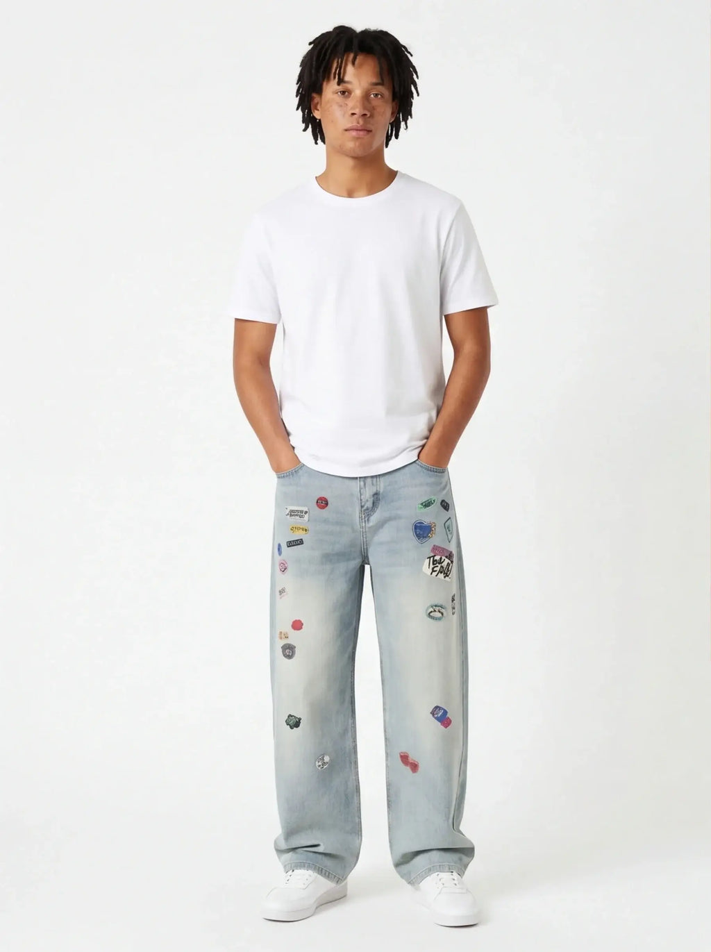 Jeans Relaxed – Textura Premium