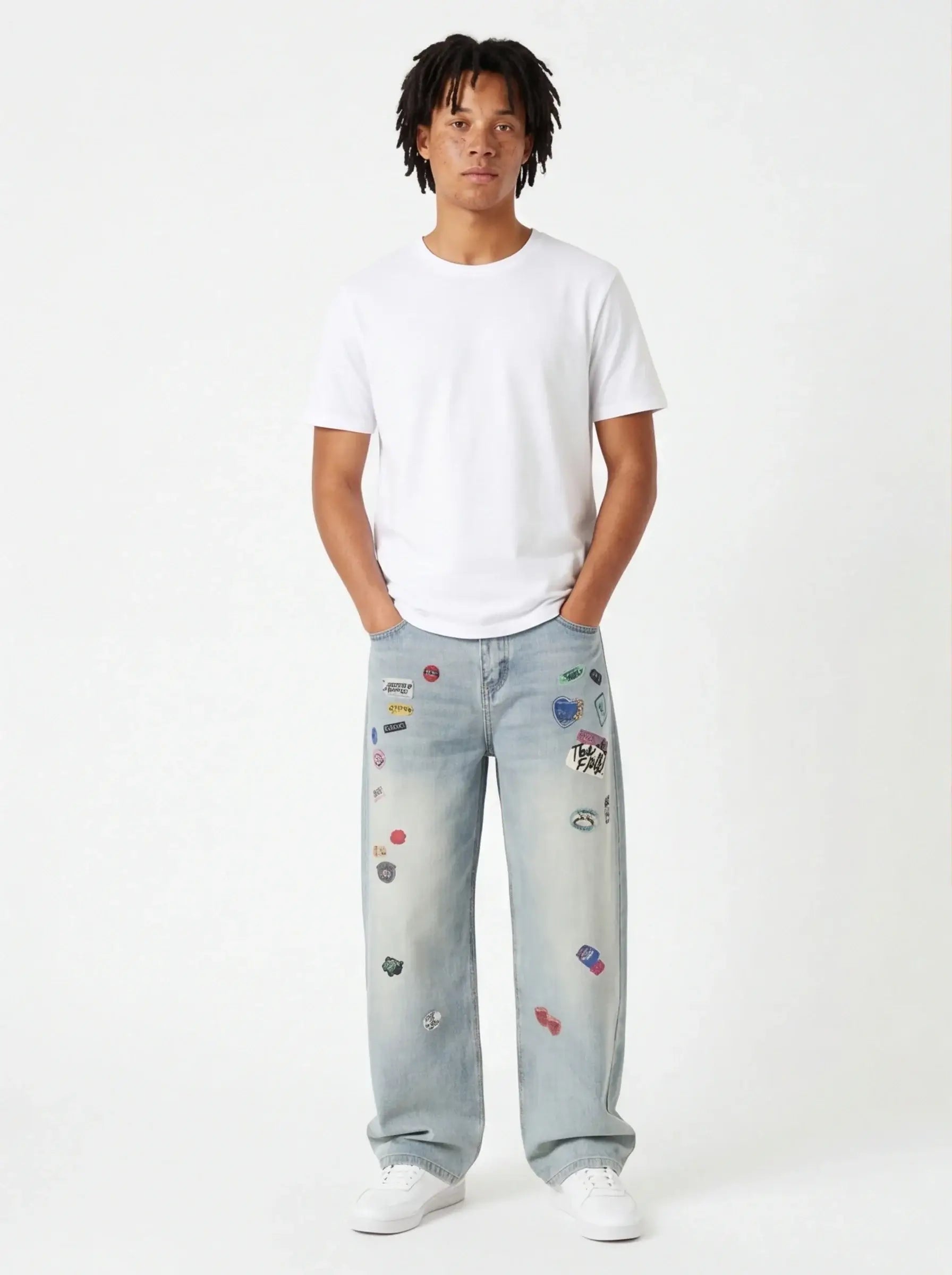 Jeans Relaxed – Textura Premium