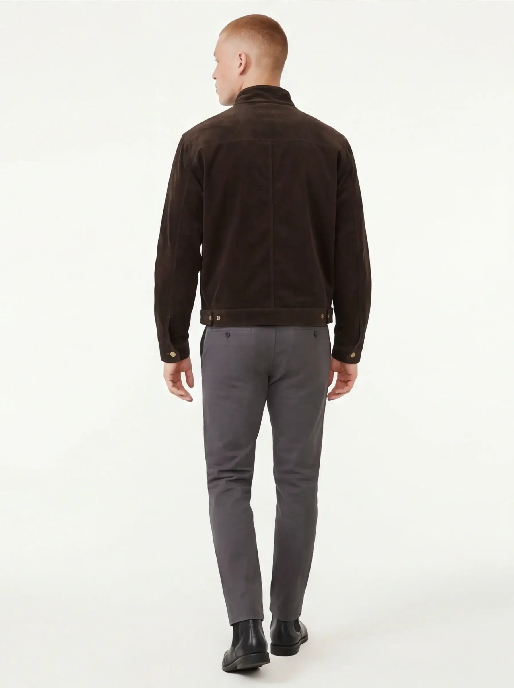 Brushed Avant-Garde Jacket