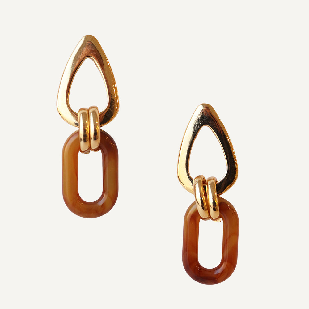 Pendientes dorados para mujer STUDIO