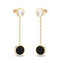 Pendientes de Cadena Dualité en Diseño Atemporal