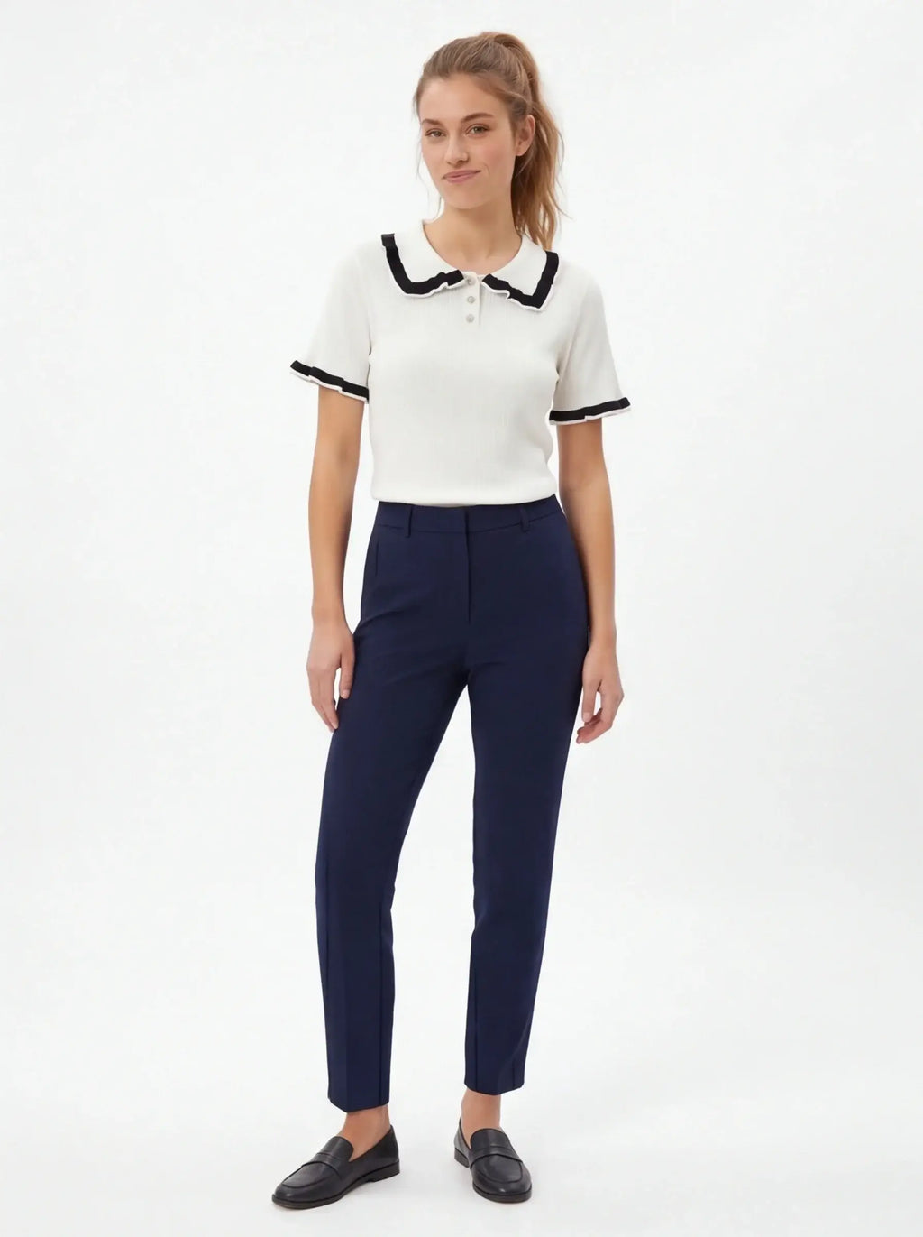 Egyptian Minimalist Polo Shirt