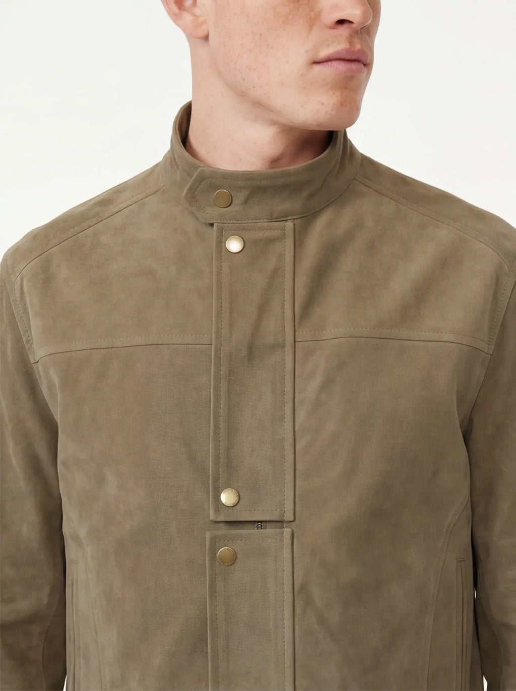 Brushed Avant-Garde Jacket