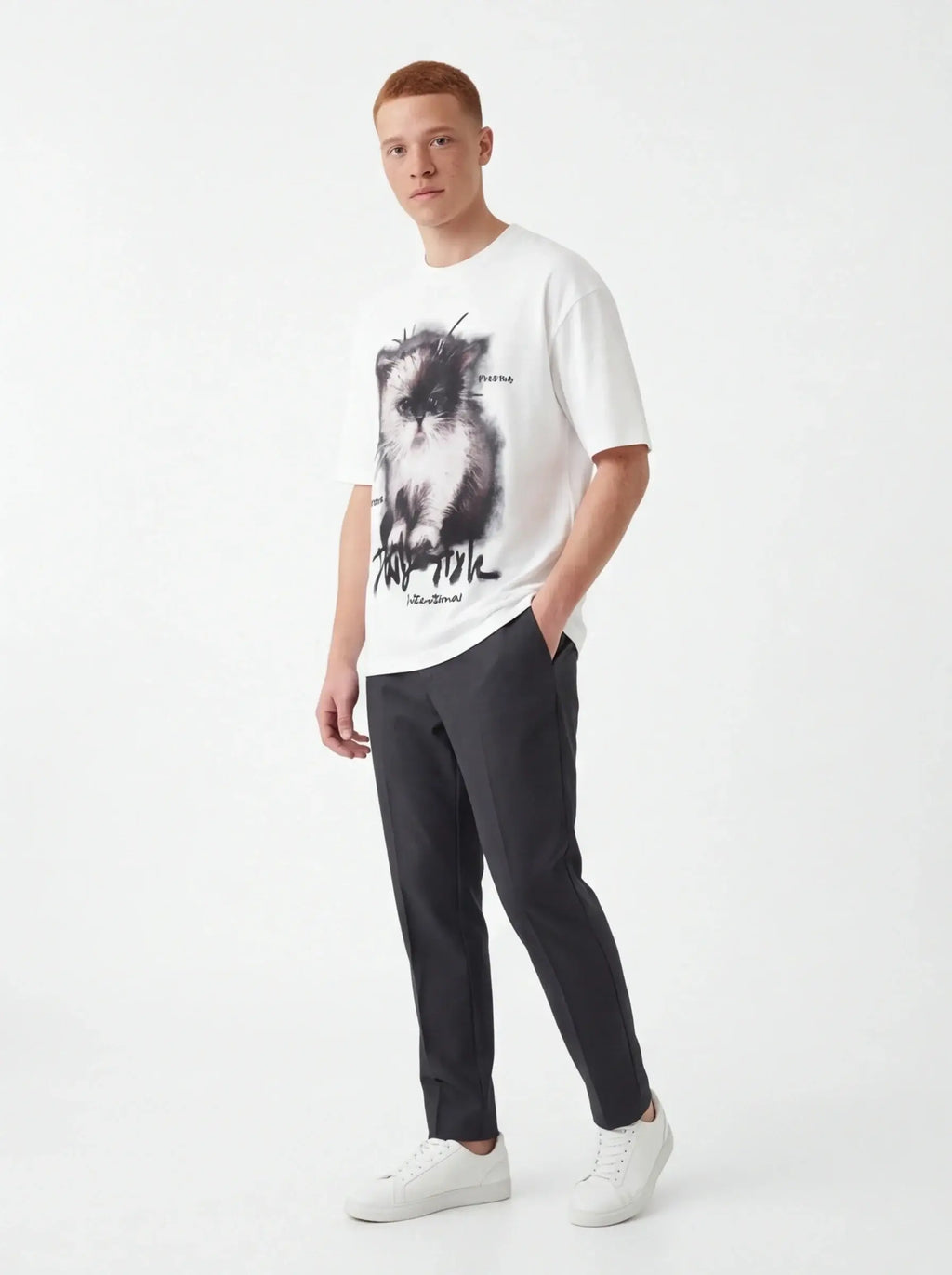 Organic Oversized Crop Tee