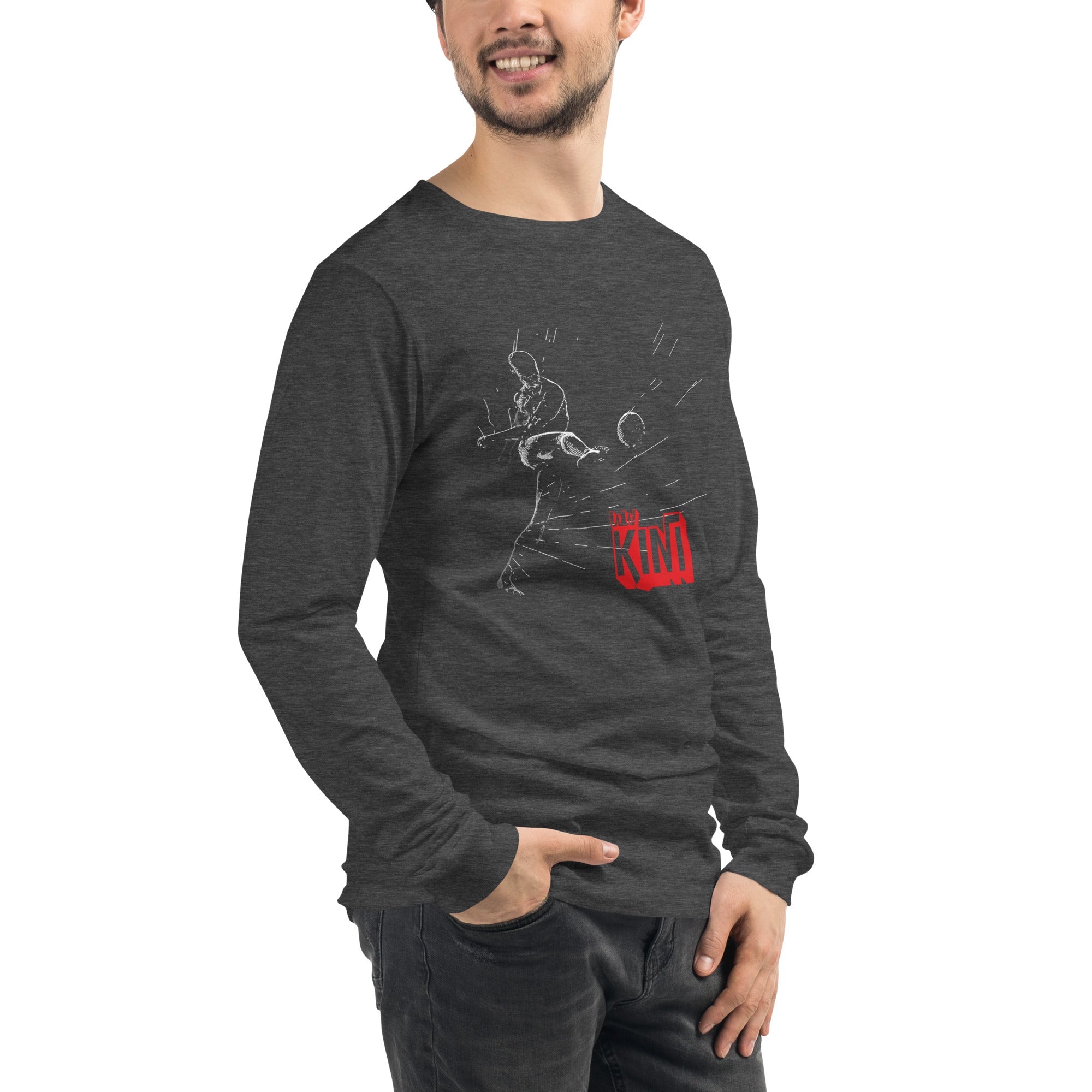 Camiseta manga larga unisex Futbol Passion