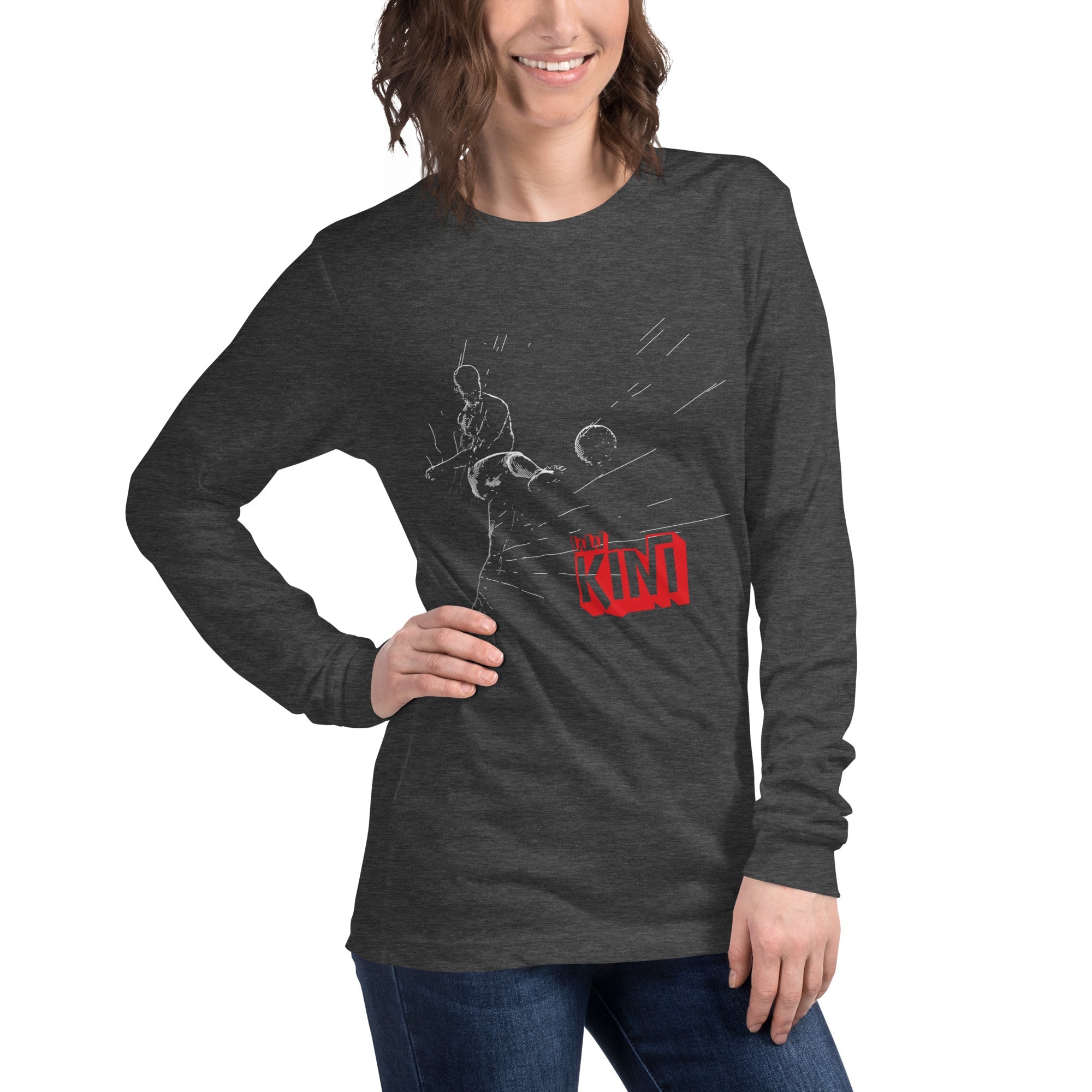 Camiseta manga larga unisex Futbol Passion