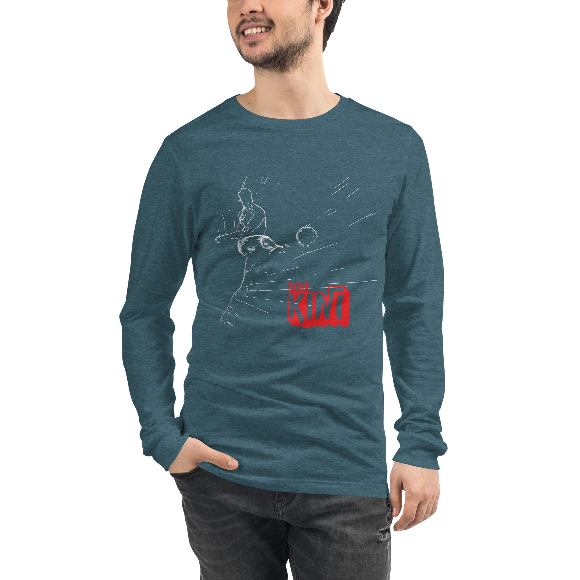 Camiseta manga larga unisex Futbol Passion