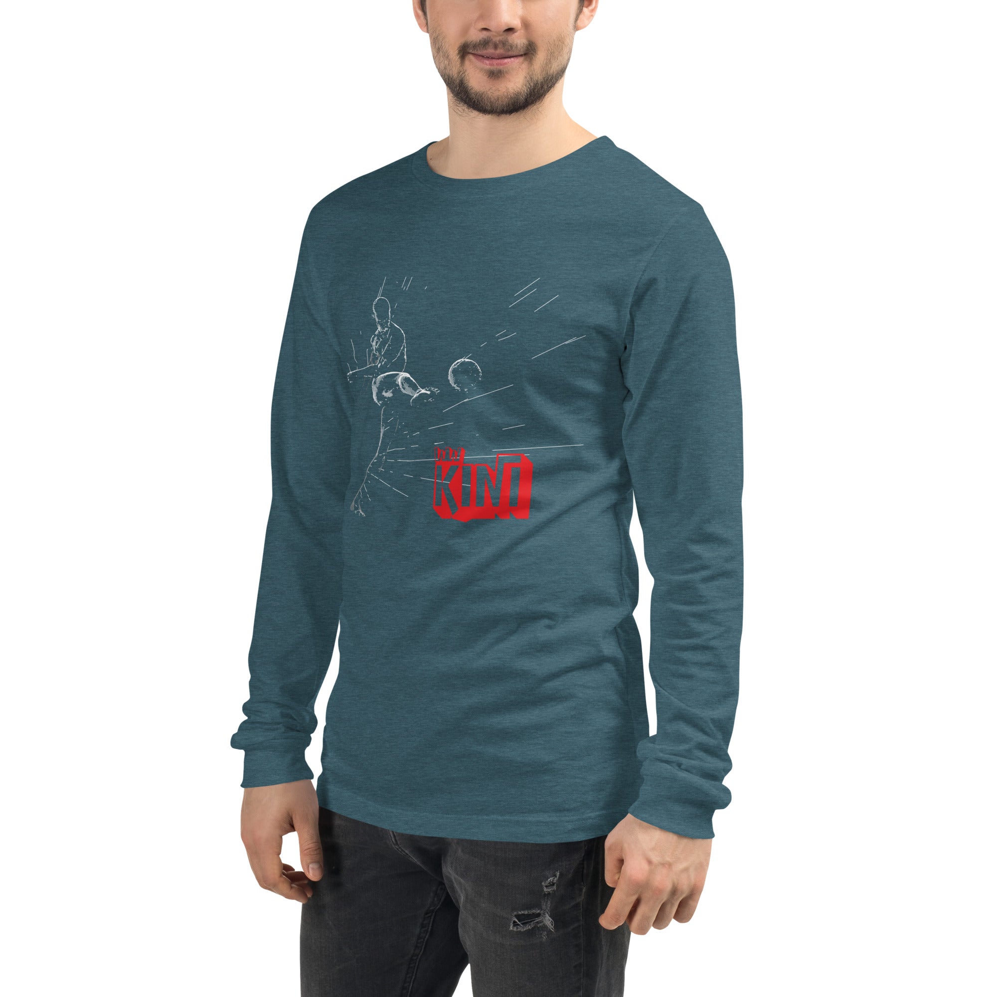 Camiseta manga larga unisex Futbol Passion