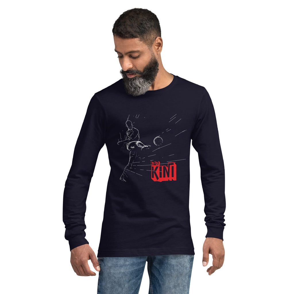 Camiseta manga larga unisex Futbol Passion